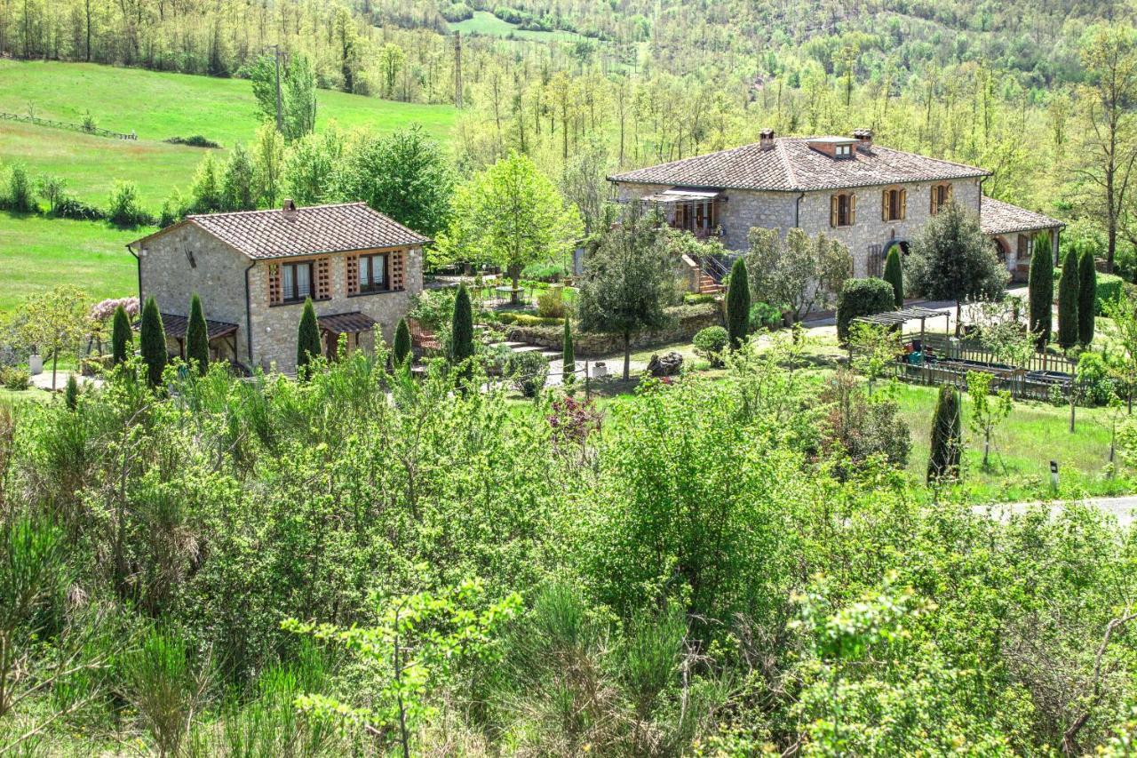 Ca'Novae - Tuscany Farmhouse Montieri Buitenkant foto