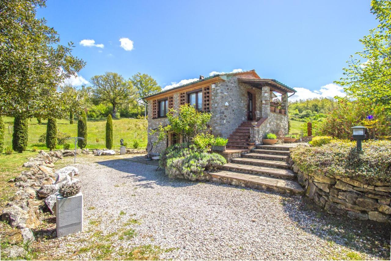 Ca'Novae - Tuscany Farmhouse Montieri Buitenkant foto