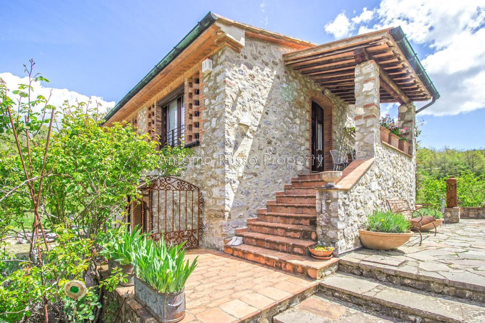 Ca'Novae - Tuscany Farmhouse Montieri Buitenkant foto