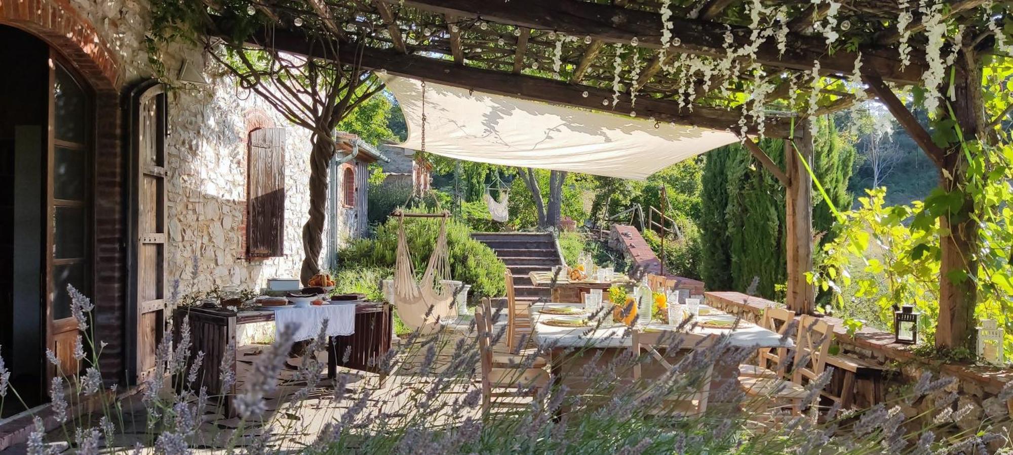 Ca'Novae - Tuscany Farmhouse Montieri Buitenkant foto